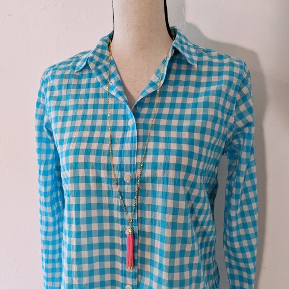 ❄️ Removing 1/1❄️NWT J. Crew Boy Cut Button Down - Picture 2 of 5